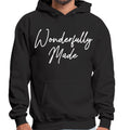 Mens Graphic Hoodie Wonderfully Made