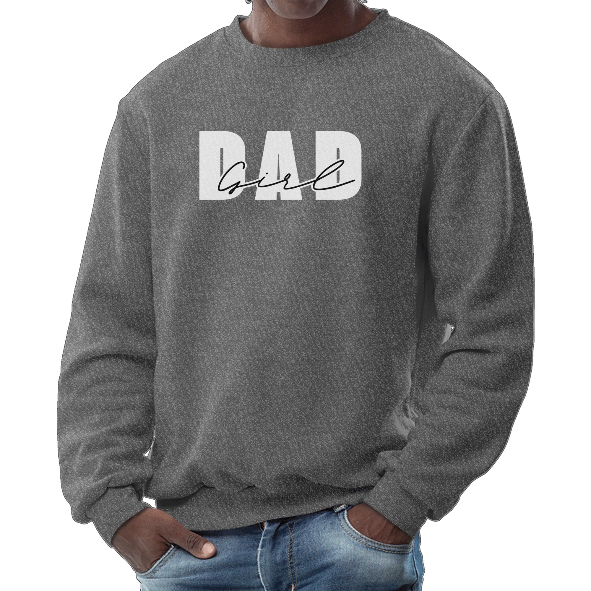 Mens Graphic Sweatshirt - Girl Dad
