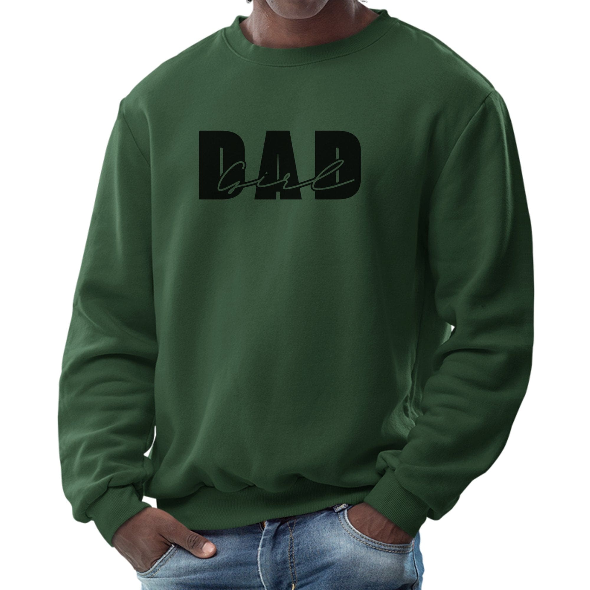 Mens Graphic Sweatshirt - Girl Dad