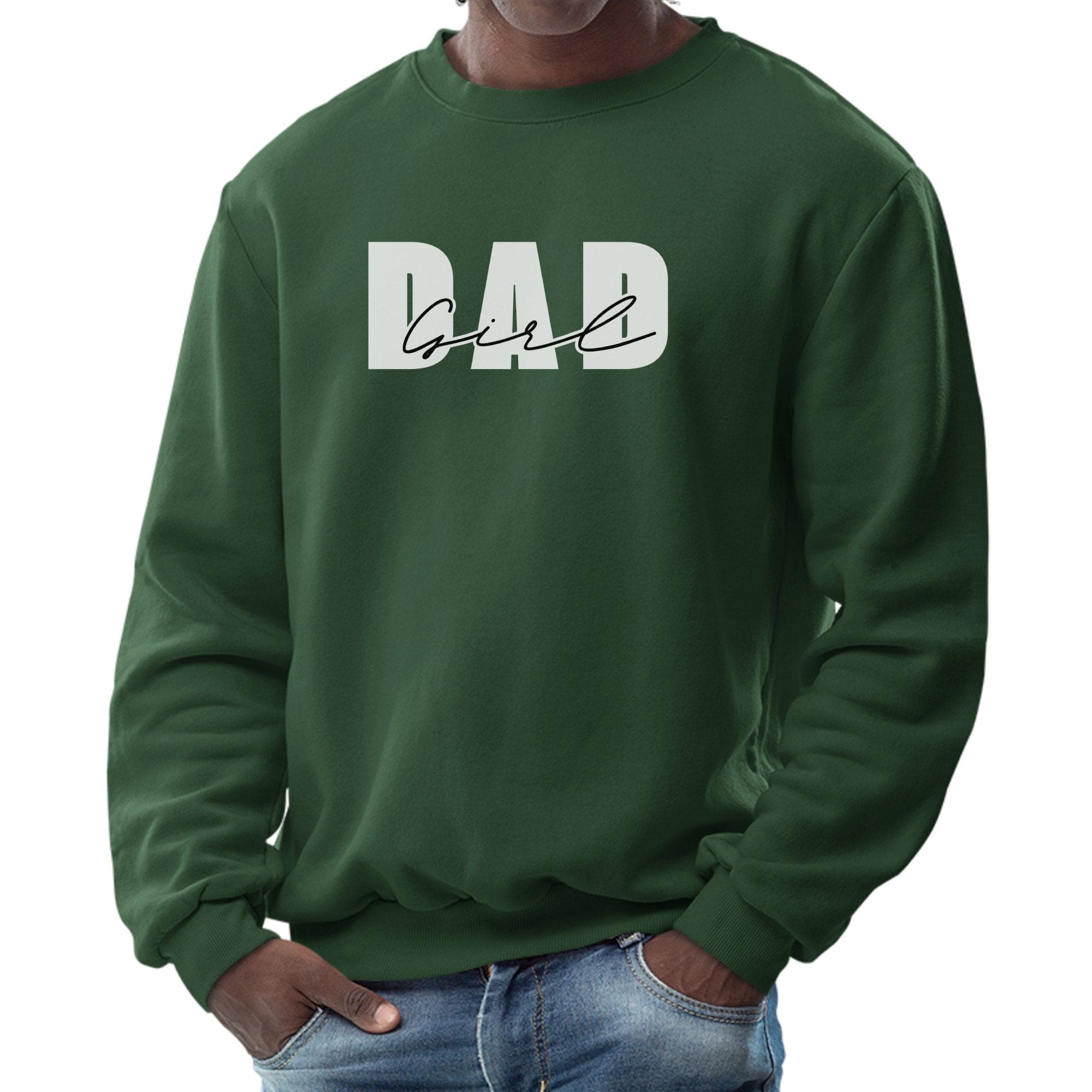 Mens Graphic Sweatshirt - Girl Dad