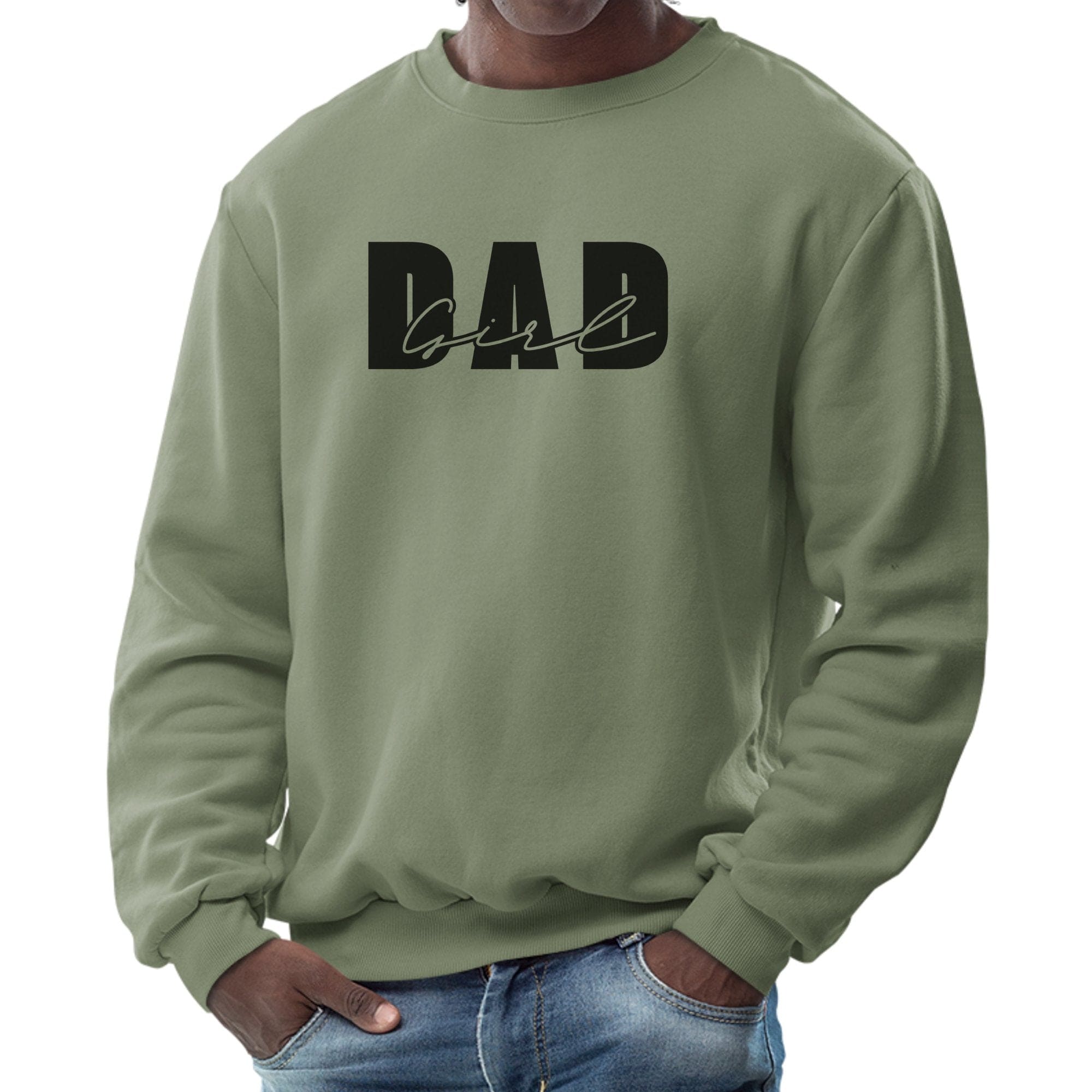 Mens Graphic Sweatshirt - Girl Dad