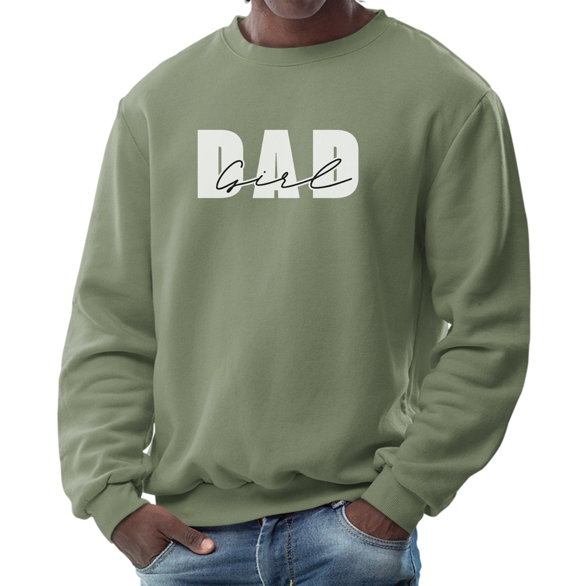 Mens Graphic Sweatshirt - Girl Dad