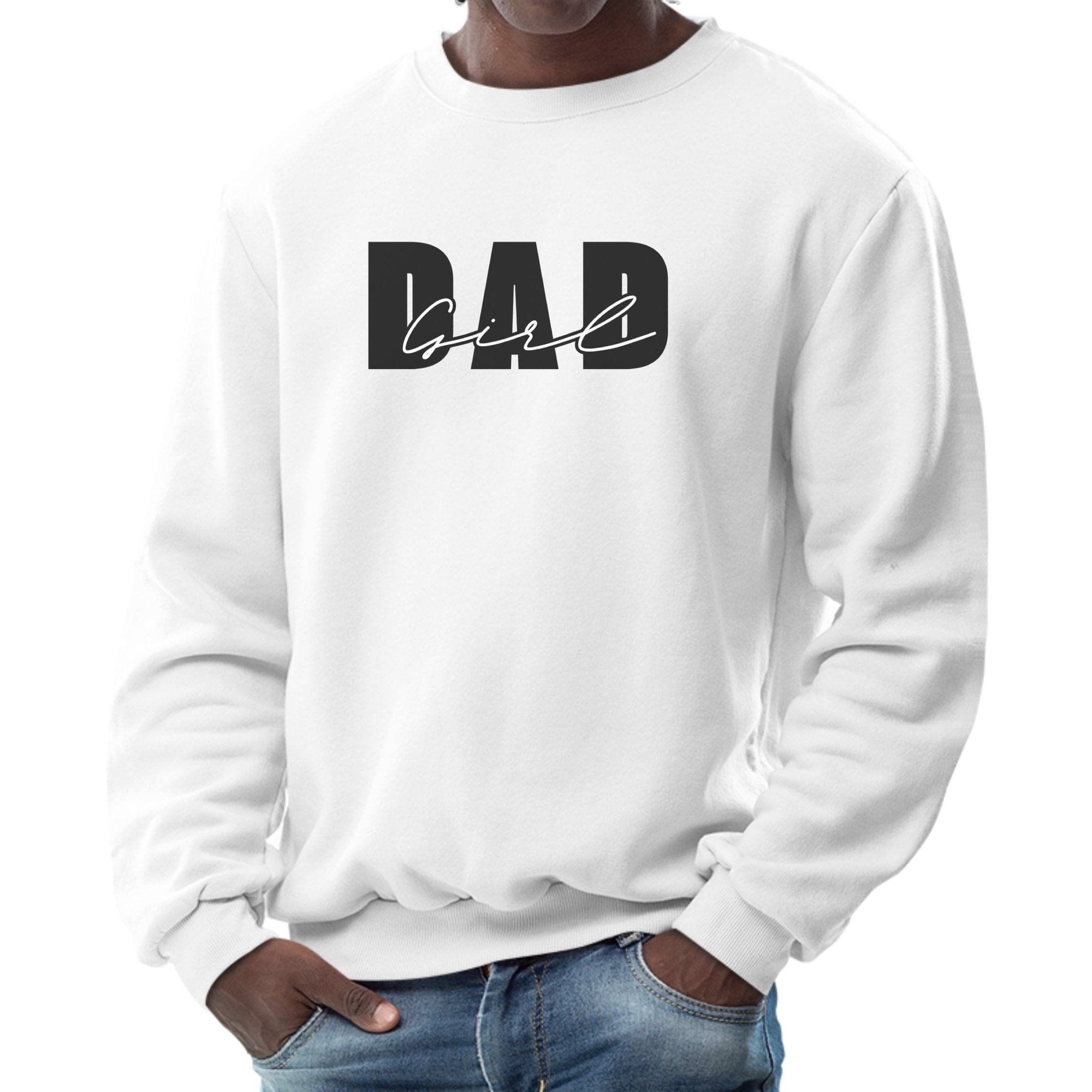 Mens Graphic Sweatshirt - Girl Dad