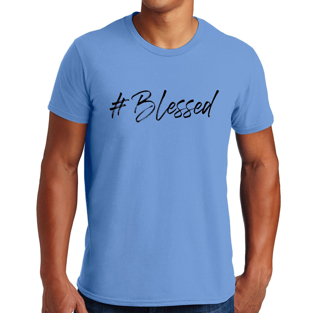 Mens Short Sleeve Graphic T-shirt #blessed