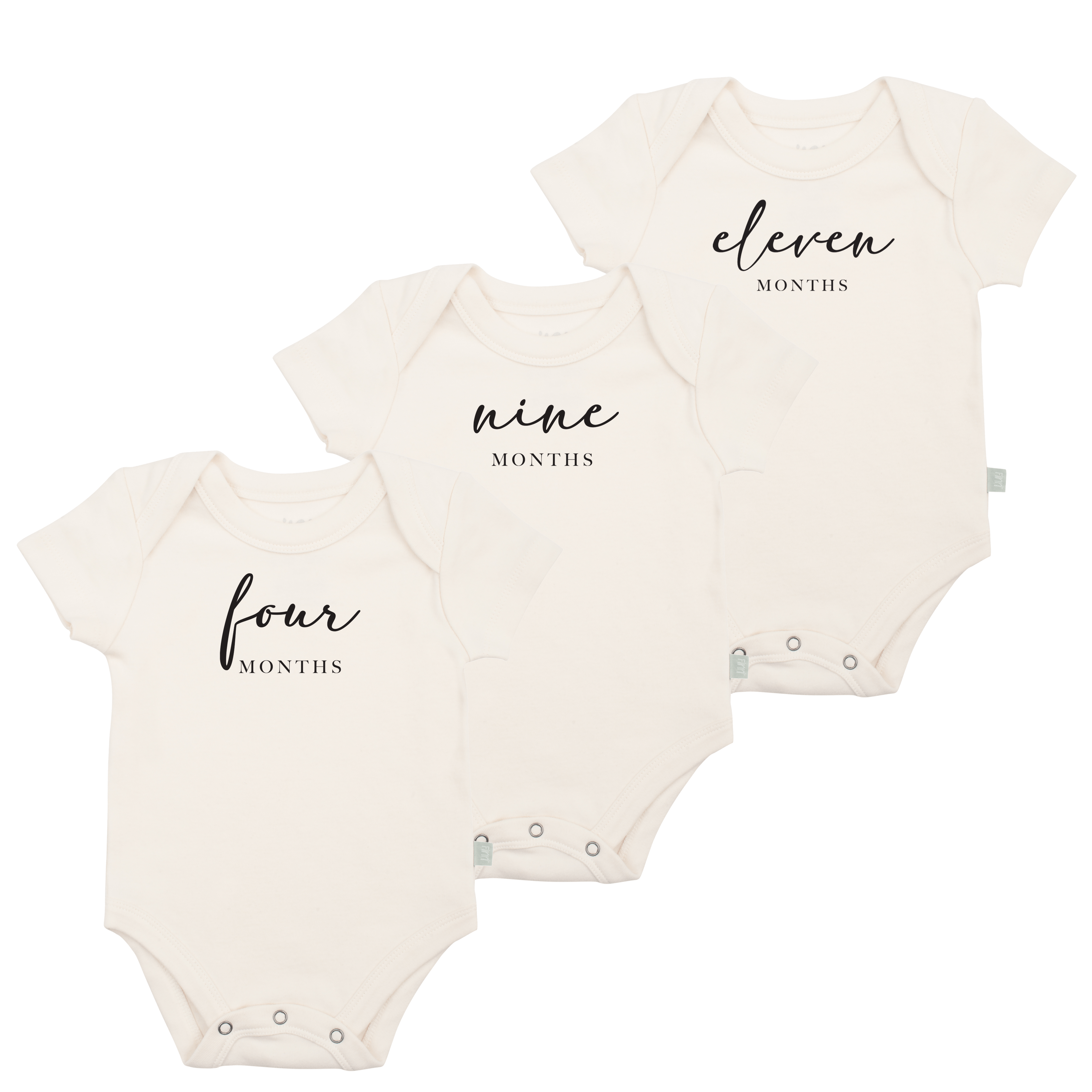 monthly milestone gift set | black