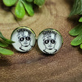 15 Mahomes Glass Stud Earrings