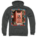 5 Star Rated Rustic Outhouse with Wreath - Sweatshirt