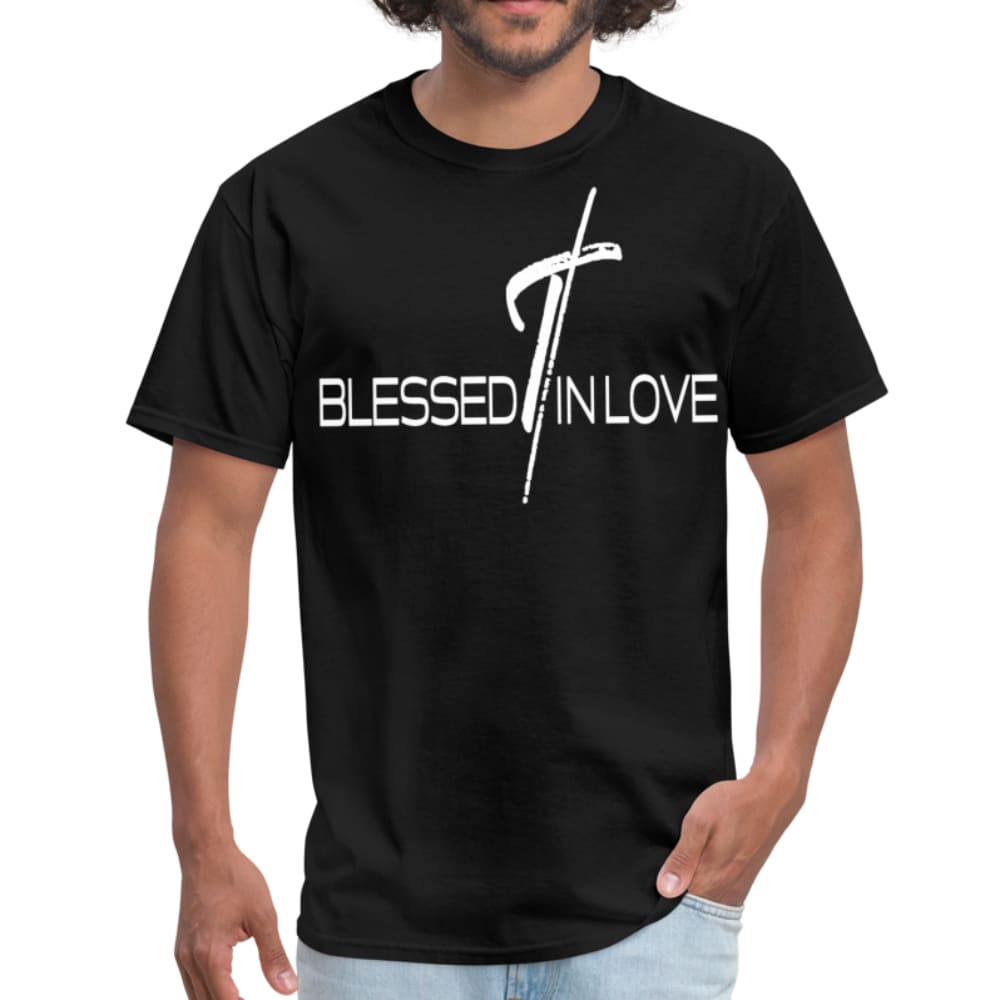Mens Graphic T-Shirt - Blessed in Love Tee