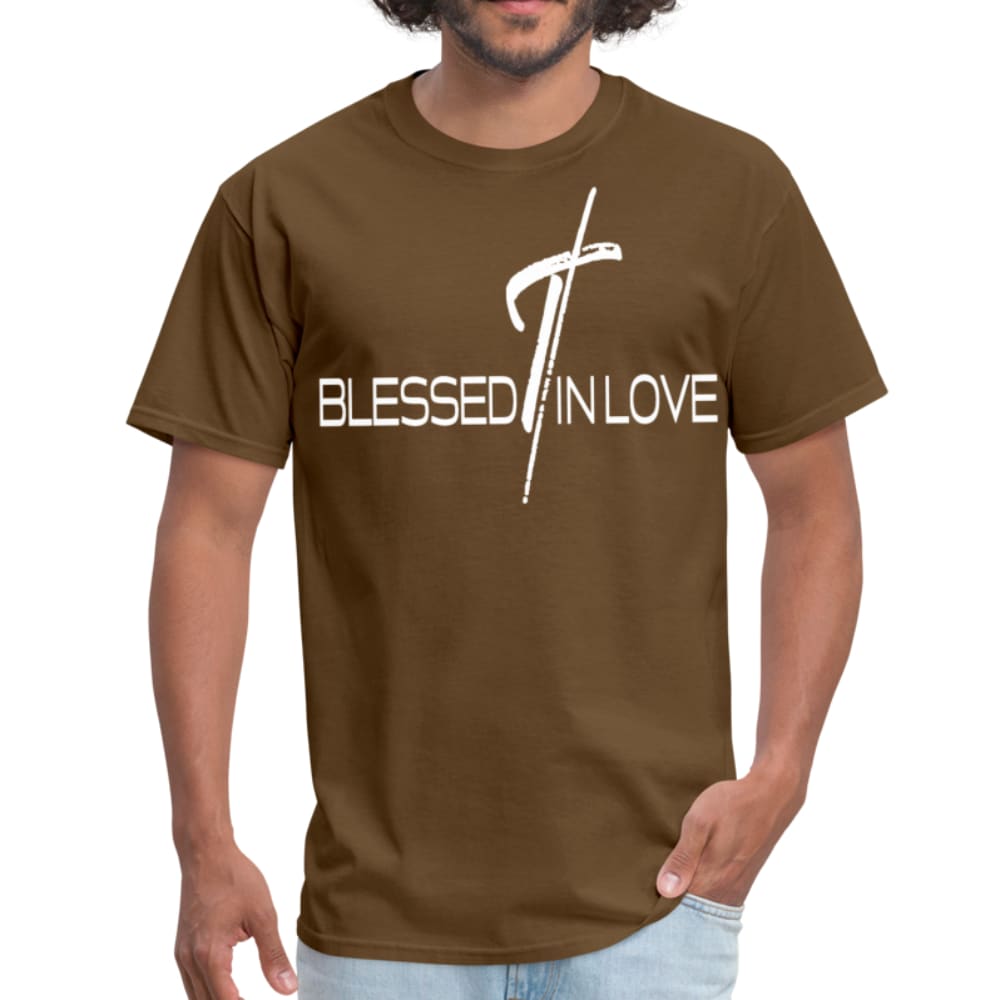 Mens Graphic T-Shirt - Blessed in Love Tee
