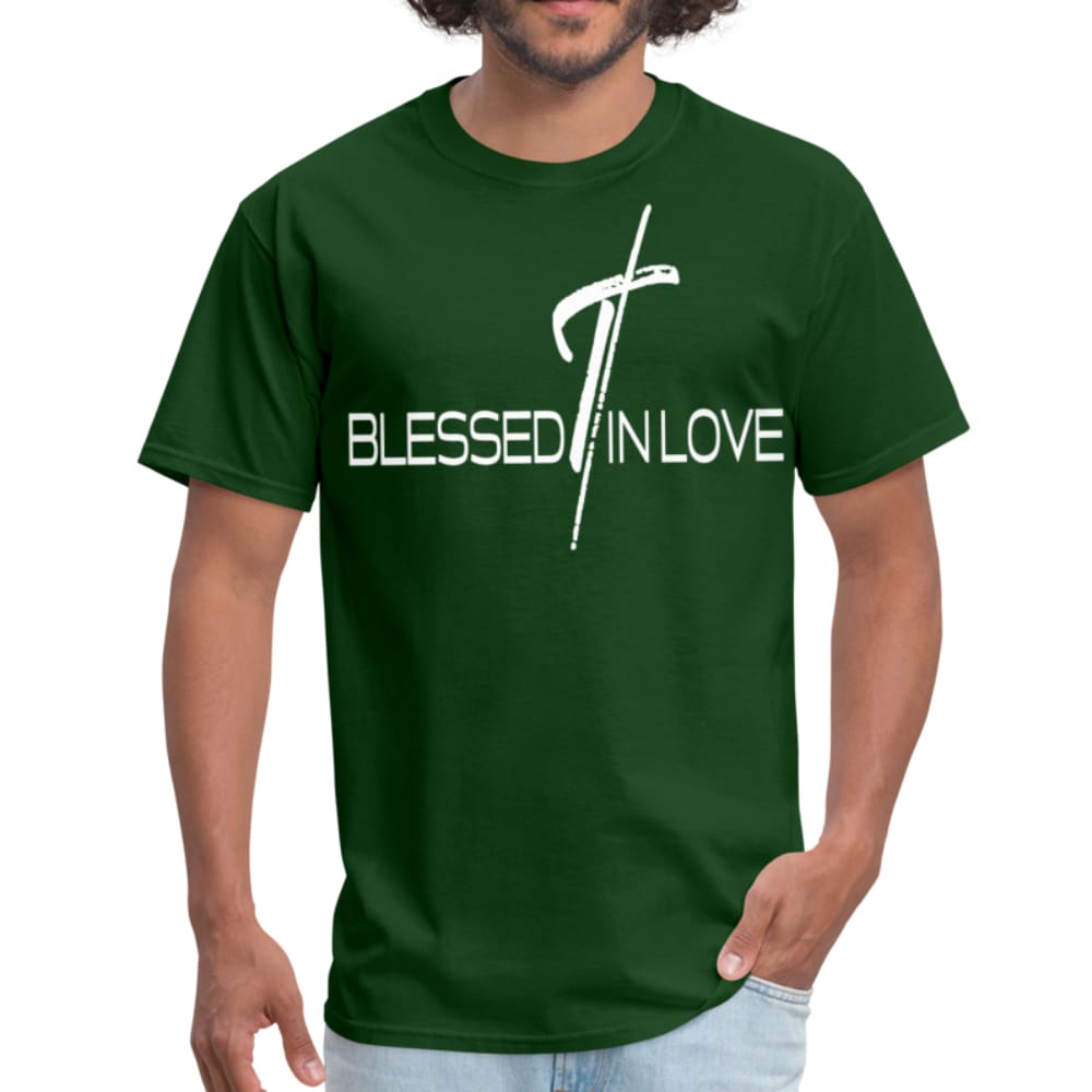 Mens Graphic T-Shirt - Blessed in Love Tee