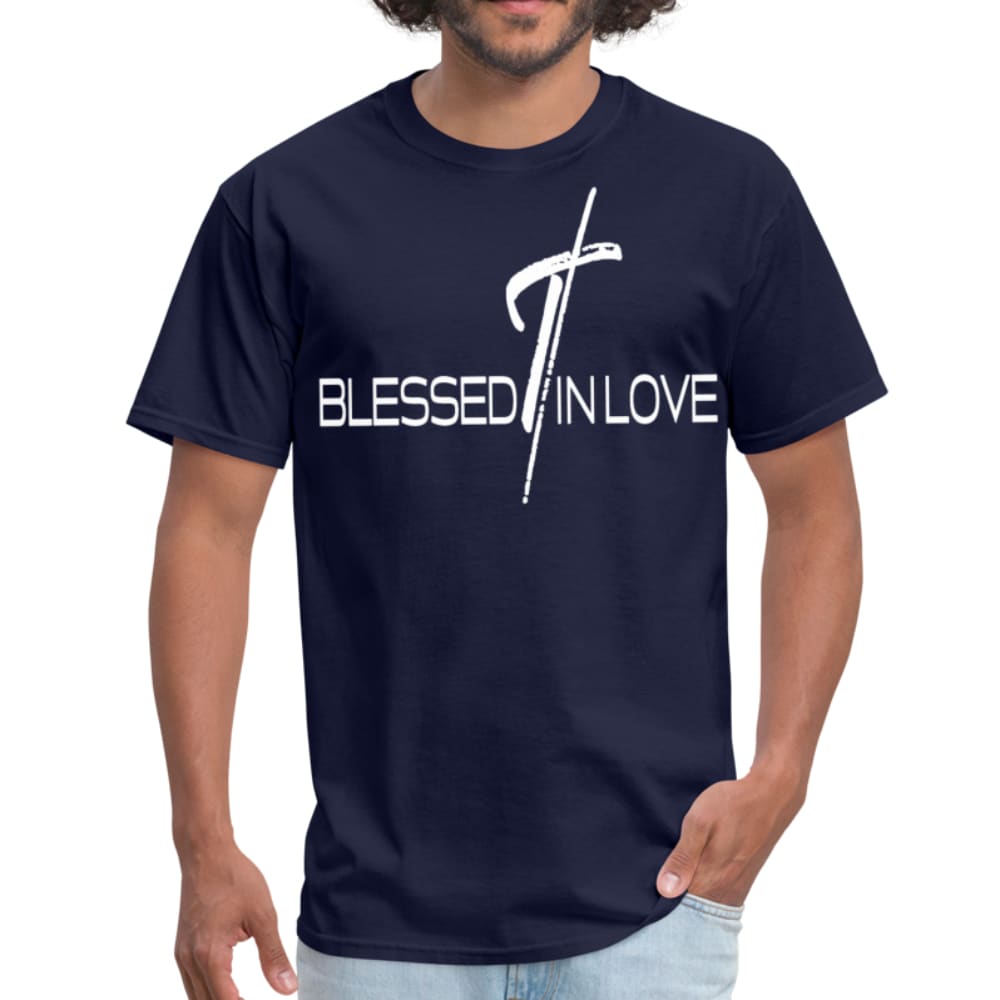 Mens Graphic T-Shirt - Blessed in Love Tee