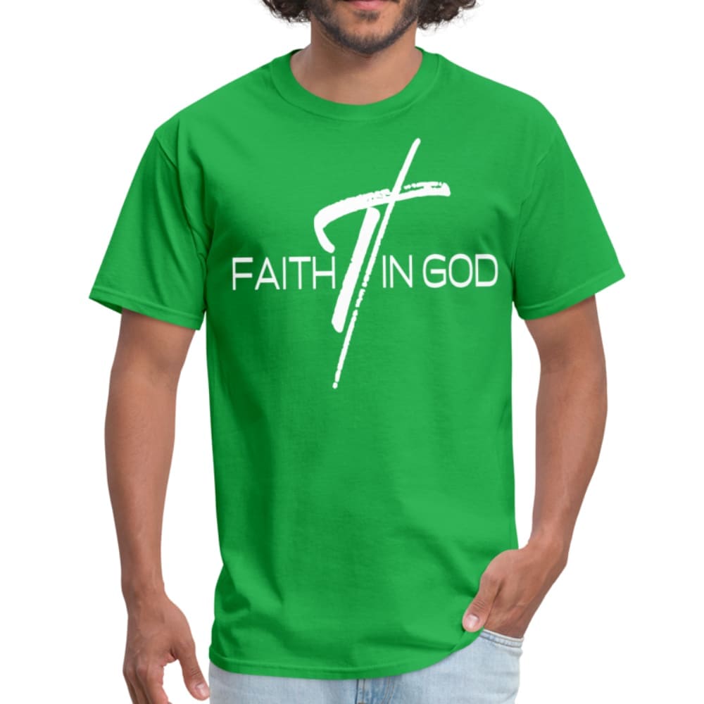 Mens Graphic T-Shirt - Faith in God Tee