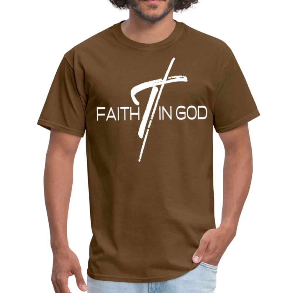 Mens Graphic T-Shirt - Faith in God Tee