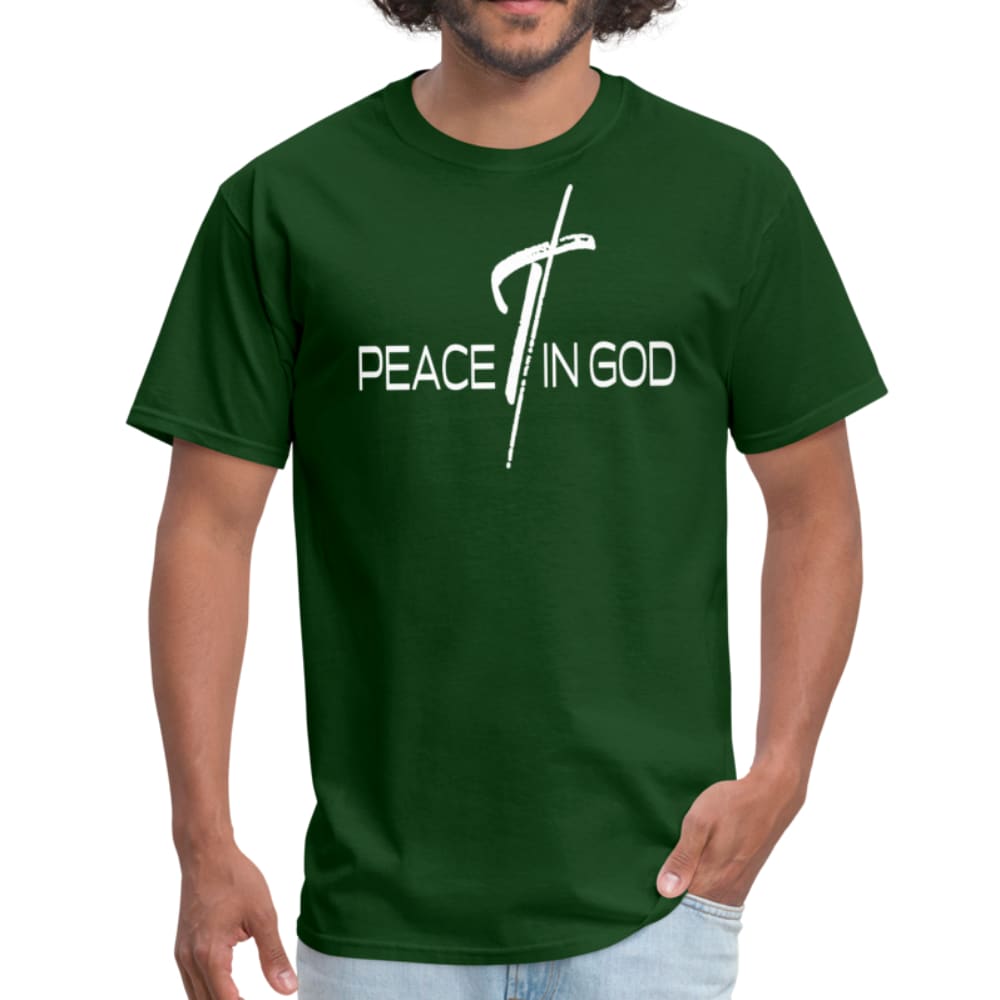 Mens Graphic T-Shirt - Peace in God Tee