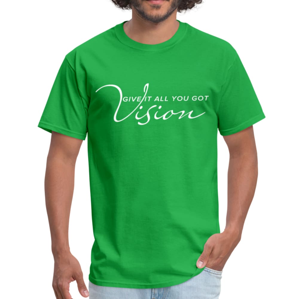 Mens Graphic T-Shirt - Vision Give it All you Got Tee