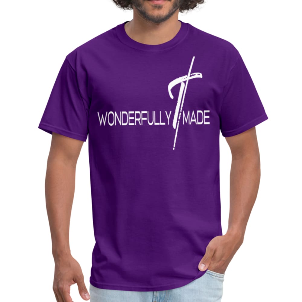 Mens Graphic T-Shirt - Wonderfully Made Tee