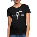 Womens T-shirt - Faith in God Tee