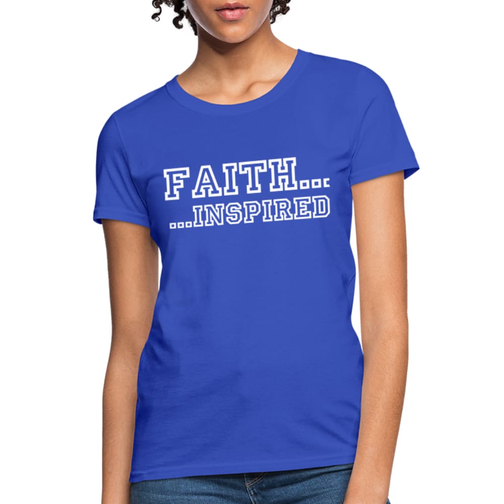 Womens T-shirt - Faith Inspired Tee