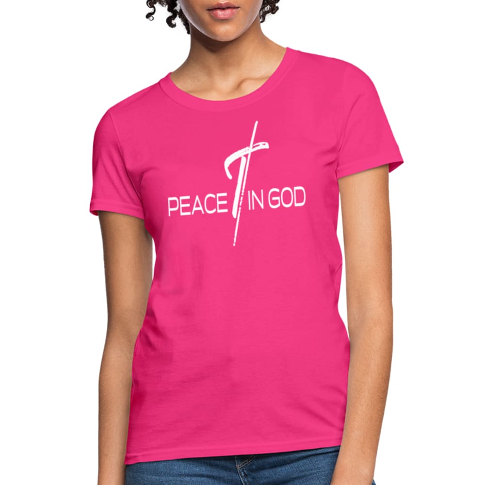 Womens T-shirt - Peace in God Tee