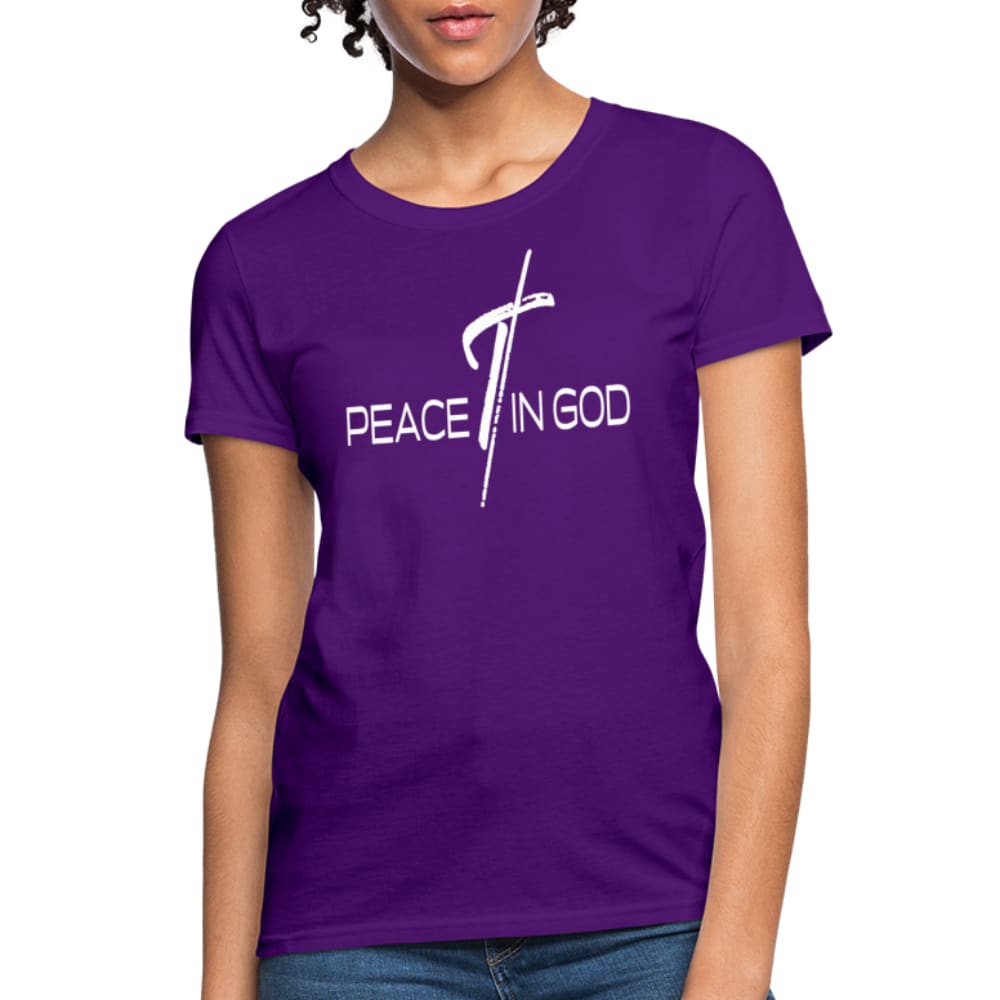 Womens T-shirt - Peace in God Tee