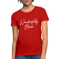 Womens T-shirt - Wonderfully Made Tee