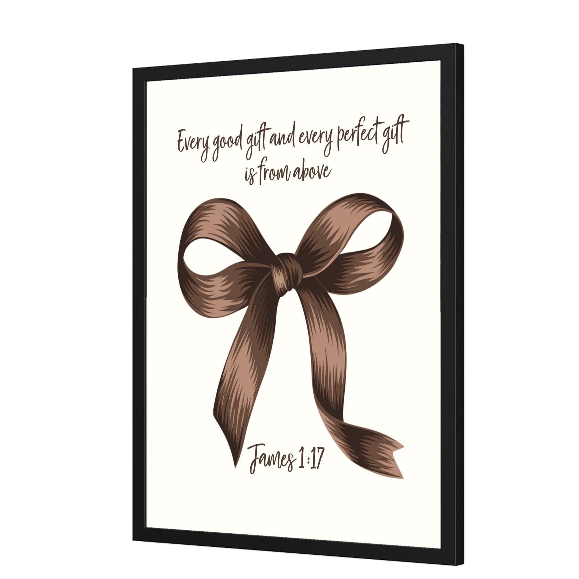 Wall Decor Giclee Poster Art Print - Every Good Gift and Every Perfect Gift Art
