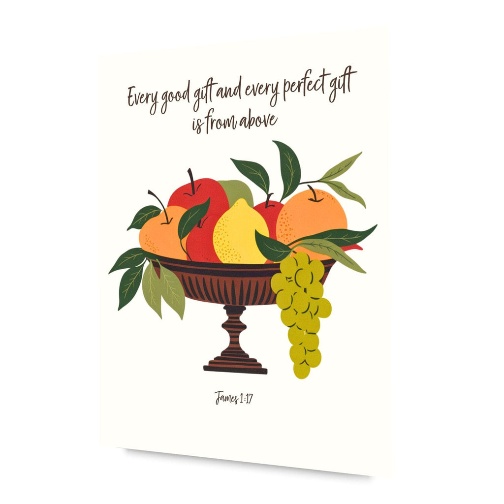 Wall Decor Giclee Poster Art Print - Every Good Gift and Every Perfect Gift