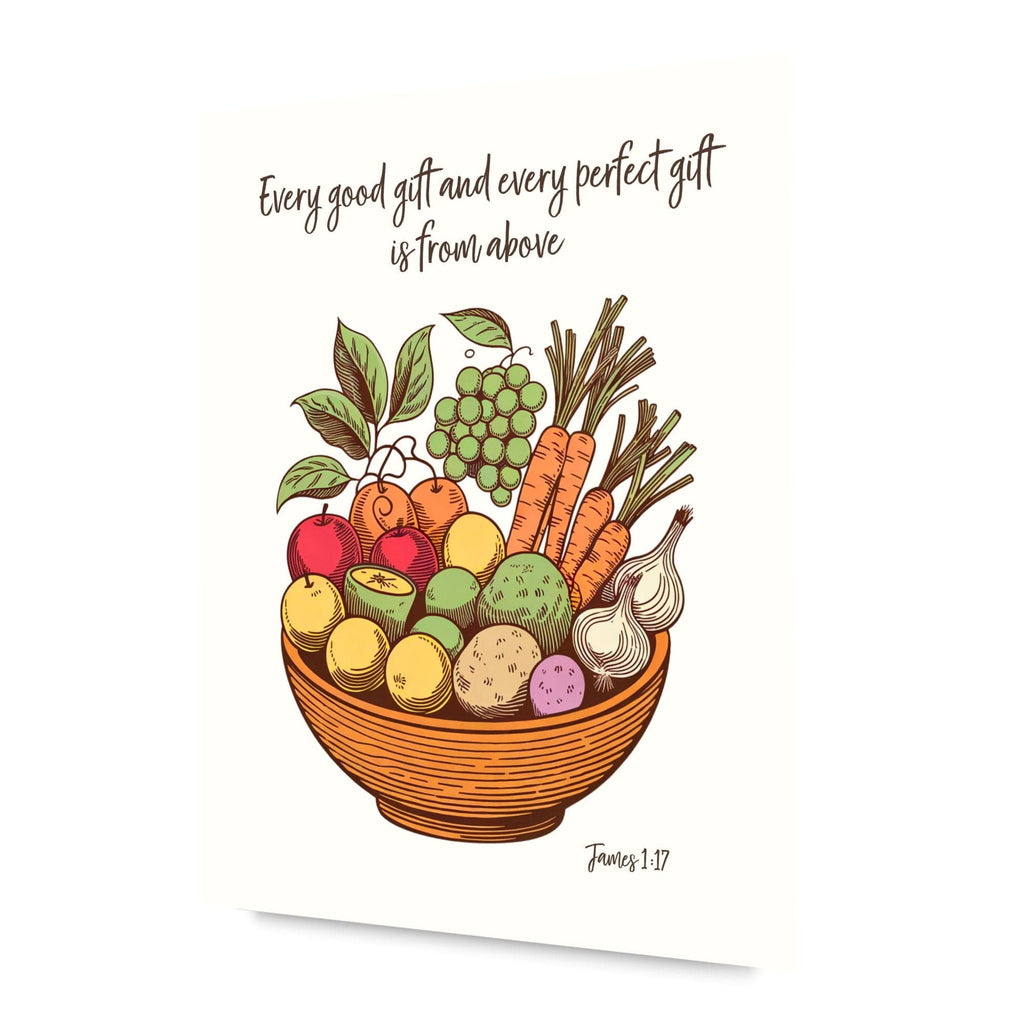 Wall Decor Giclee Poster Art Print - Every Good Gift and Every Perfect Gift