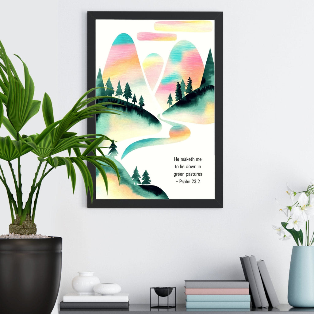 Wall Decor - Giclee Poster Art Print - Inspiration Artwork