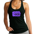 Womens Fitness Tank Top Graphic T-shirt - All Glory Belongs to God
