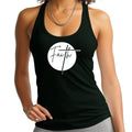 Womens Fitness Tank Top Graphic T-shirt Faith