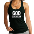 Womens Fitness Tank Top Graphic T-shirt God Established