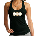 Womens Fitness Tank Top Graphic T-shirt - Love Never Fails - Pastel