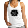 Womens Fitness Tank Top Graphic T-shirt - Vintage Premium Quality