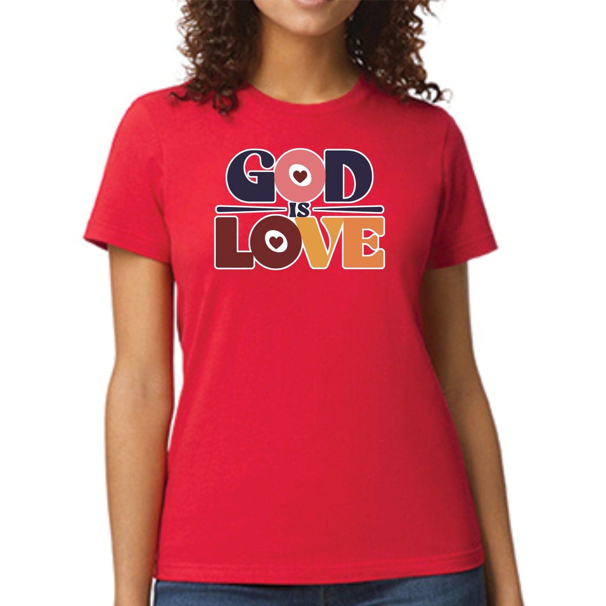 Womens Graphic T-shirt - God is Love