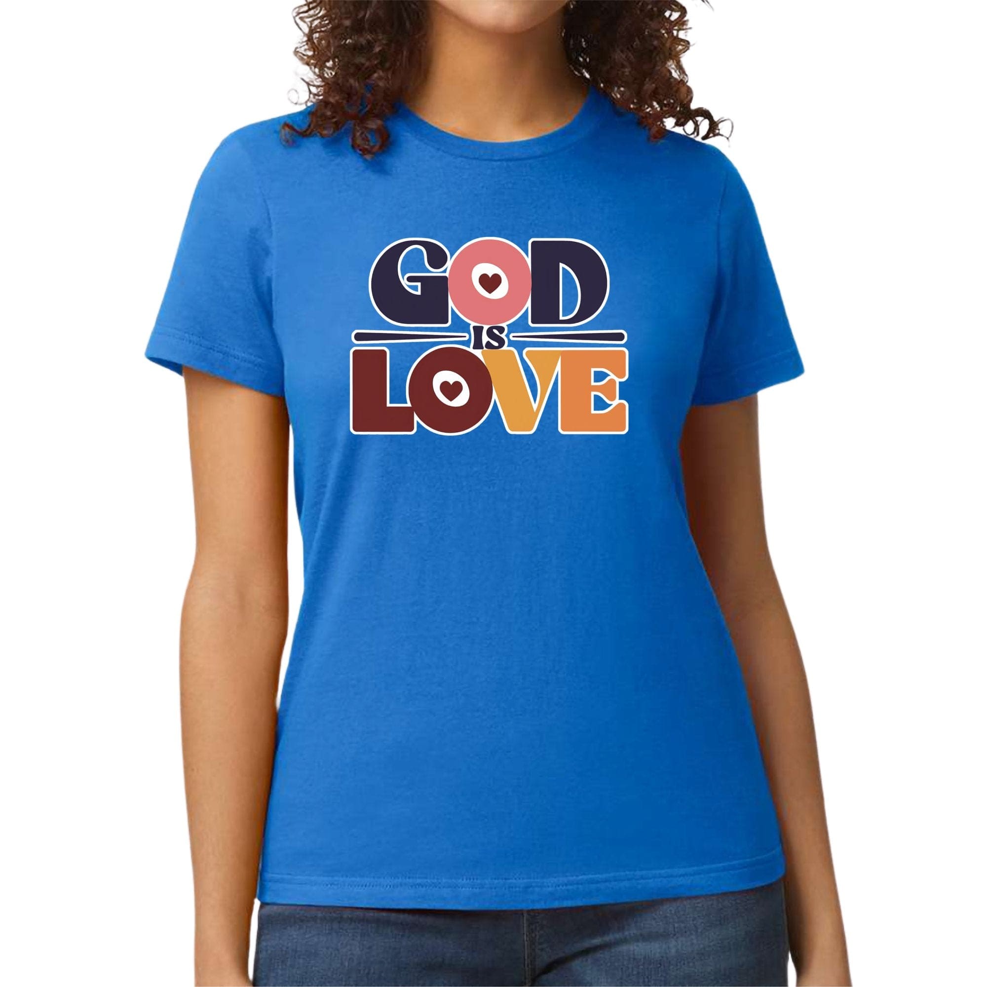 Womens Graphic T-shirt - God is Love