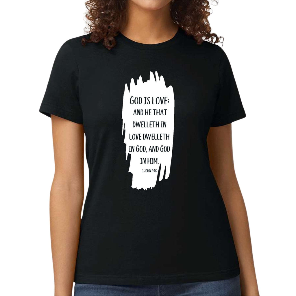 Womens Graphic T-shirt - God is Love