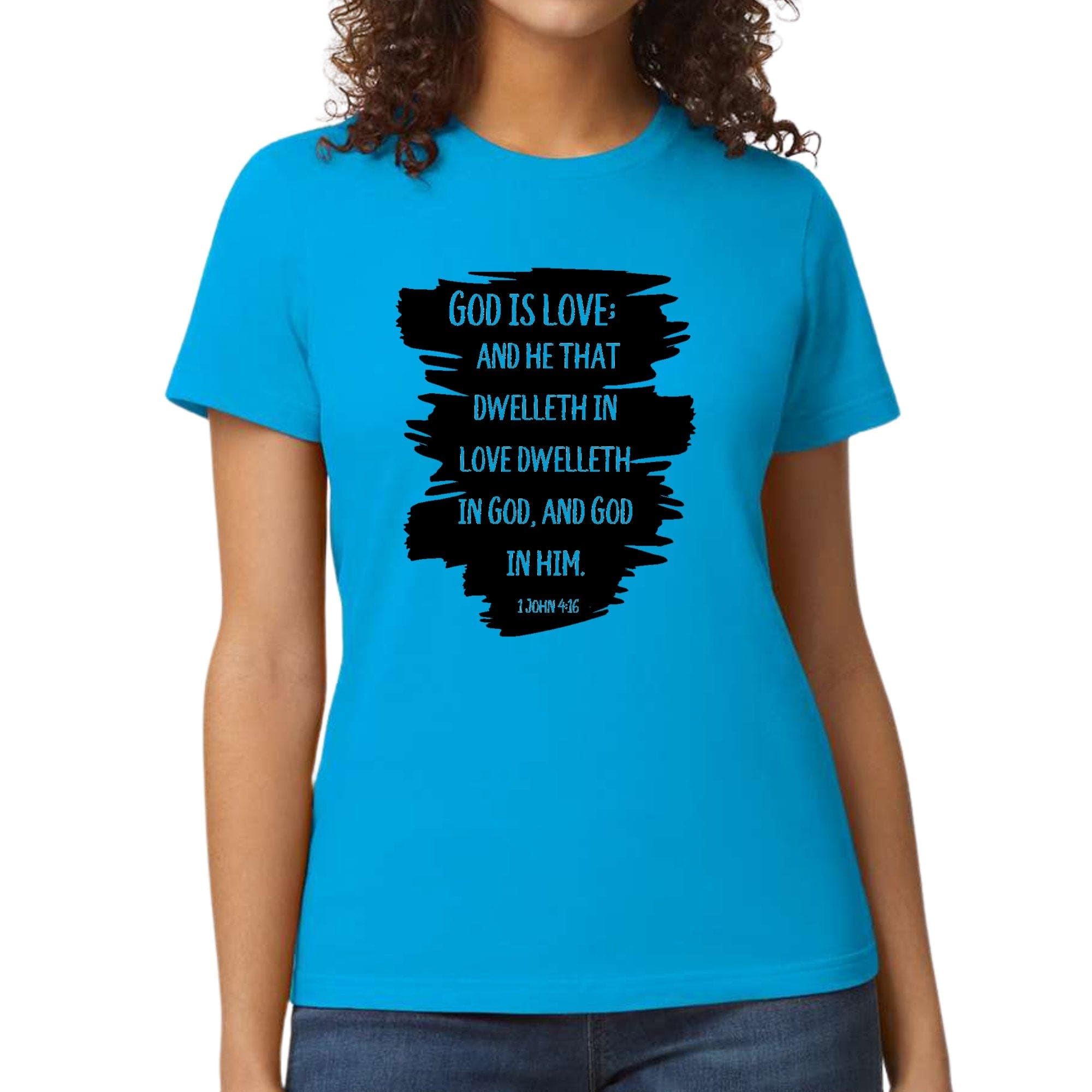 Womens Graphic T-shirt - God is Love