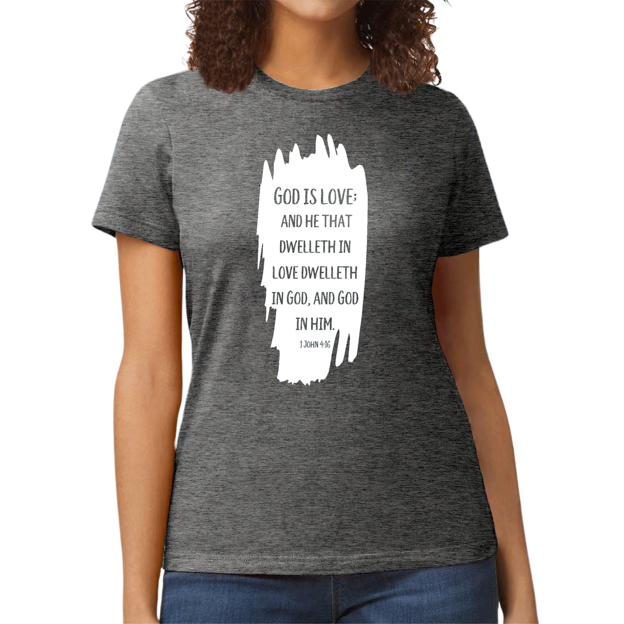 Womens Graphic T-shirt - God is Love