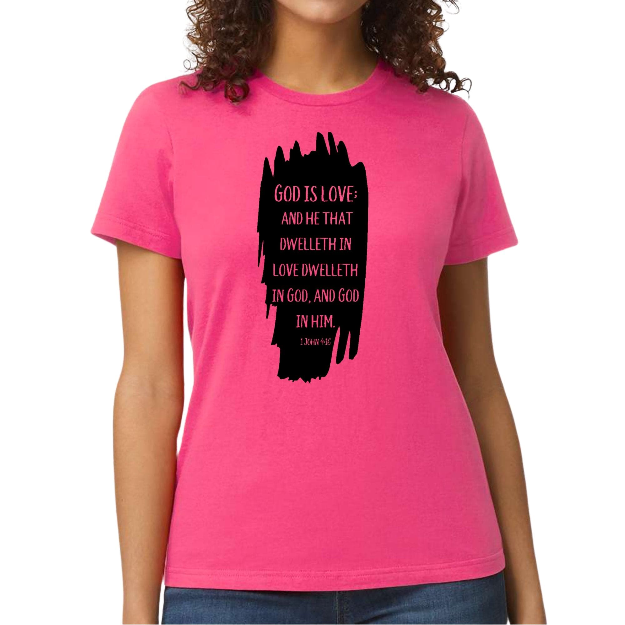 Womens Graphic T-shirt - God is Love