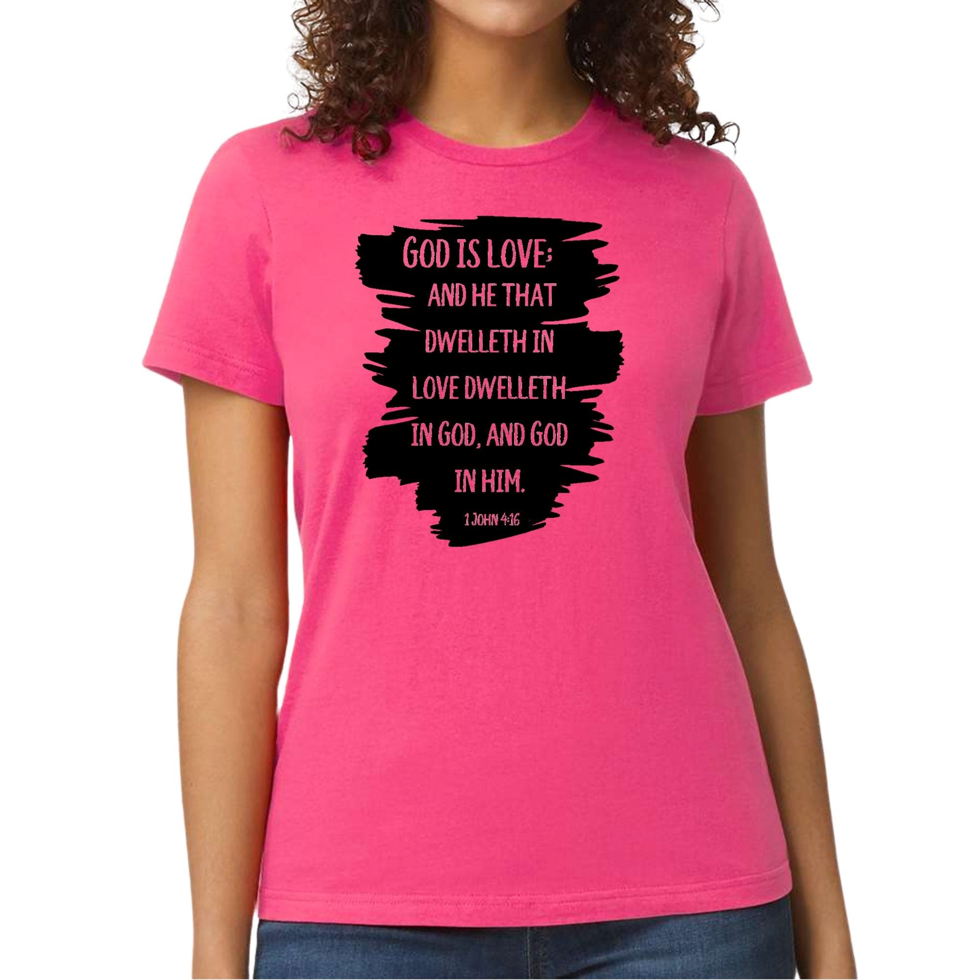Womens Graphic T-shirt - God is Love