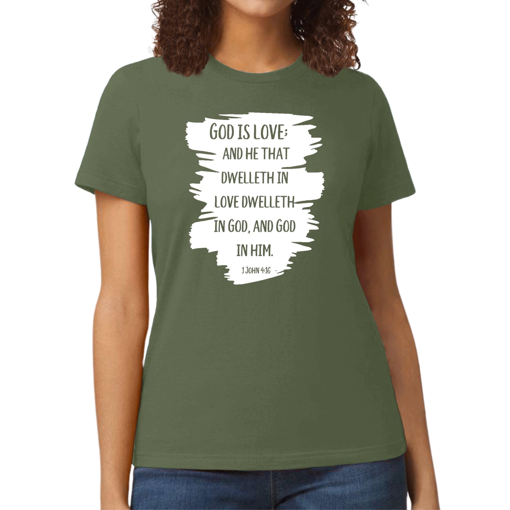 Womens Graphic T-shirt - God is Love