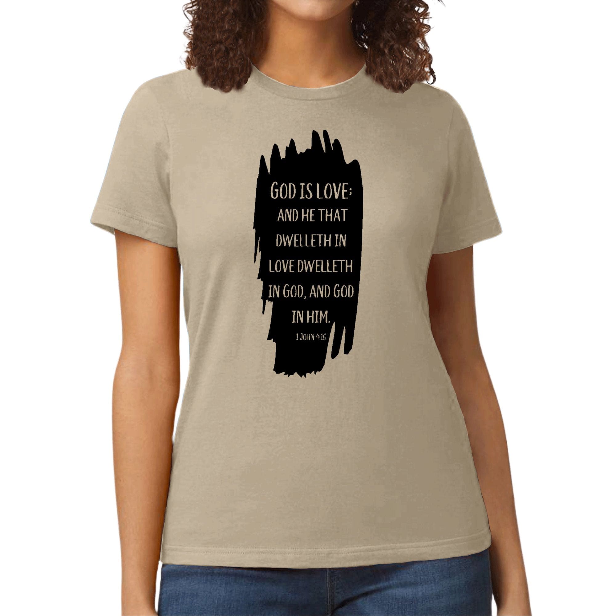 Womens Graphic T-shirt - God is Love