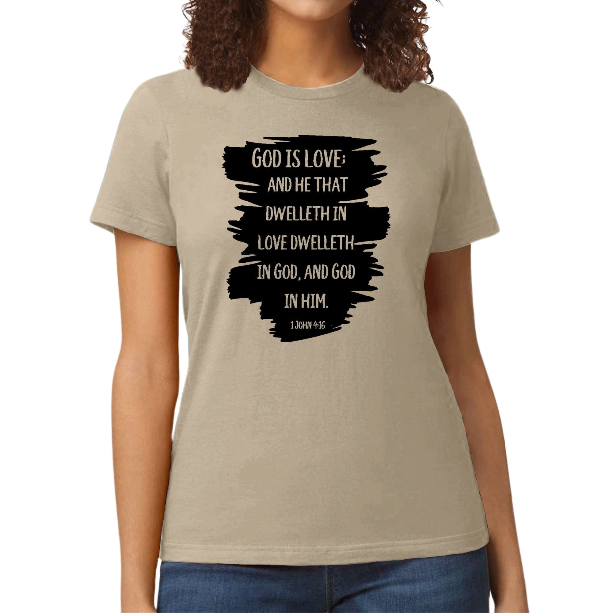Womens Graphic T-shirt - God is Love
