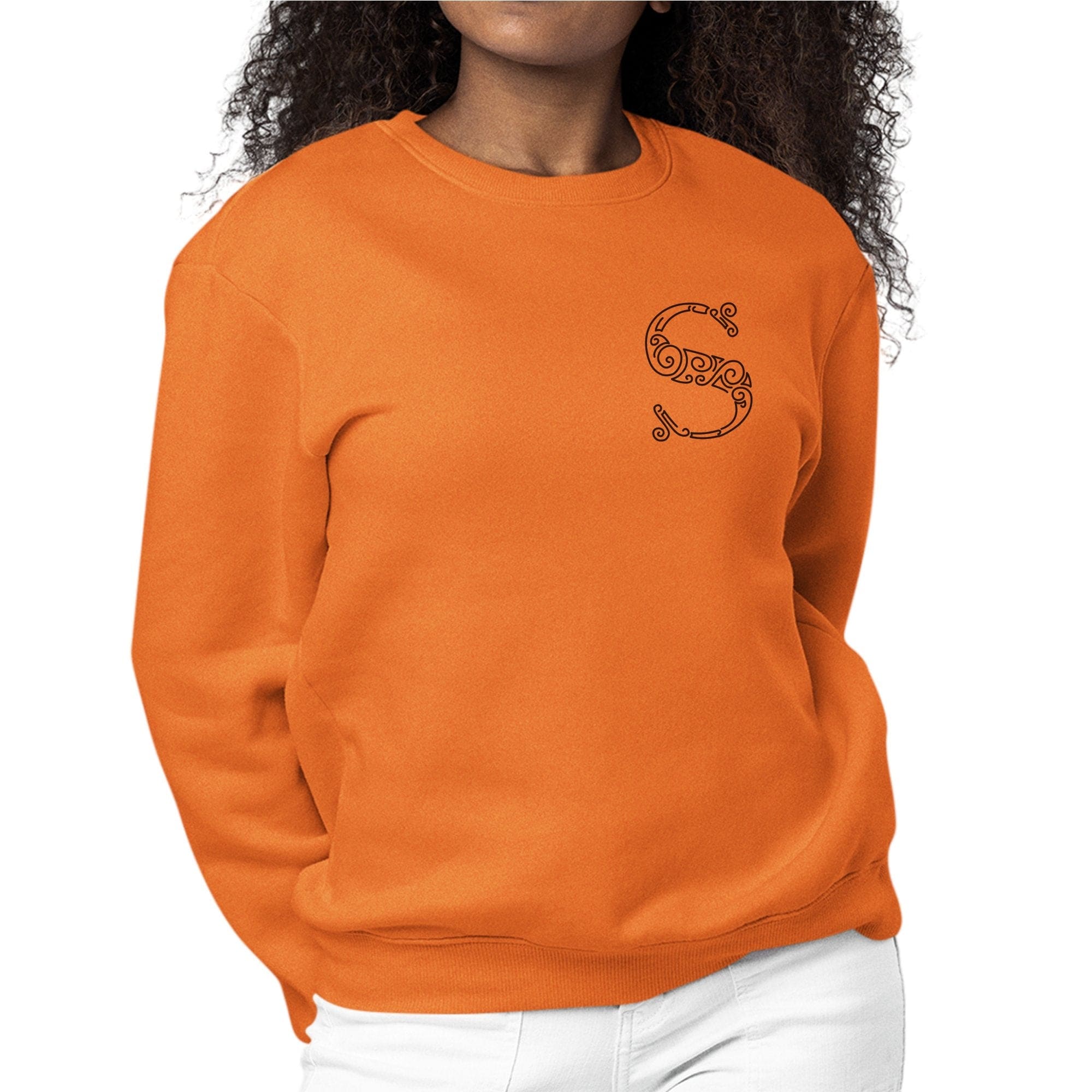 Womens Monogram Sweatshirt - s Initial