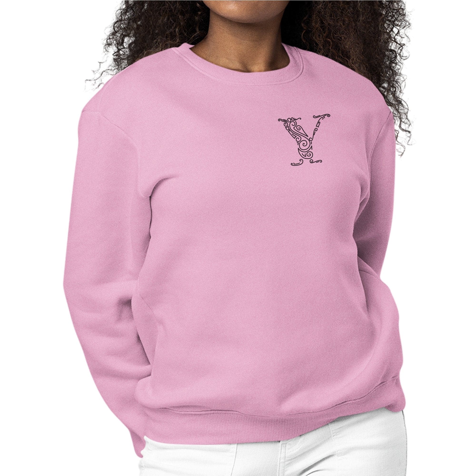 Womens Monogram Sweatshirt - y Initial