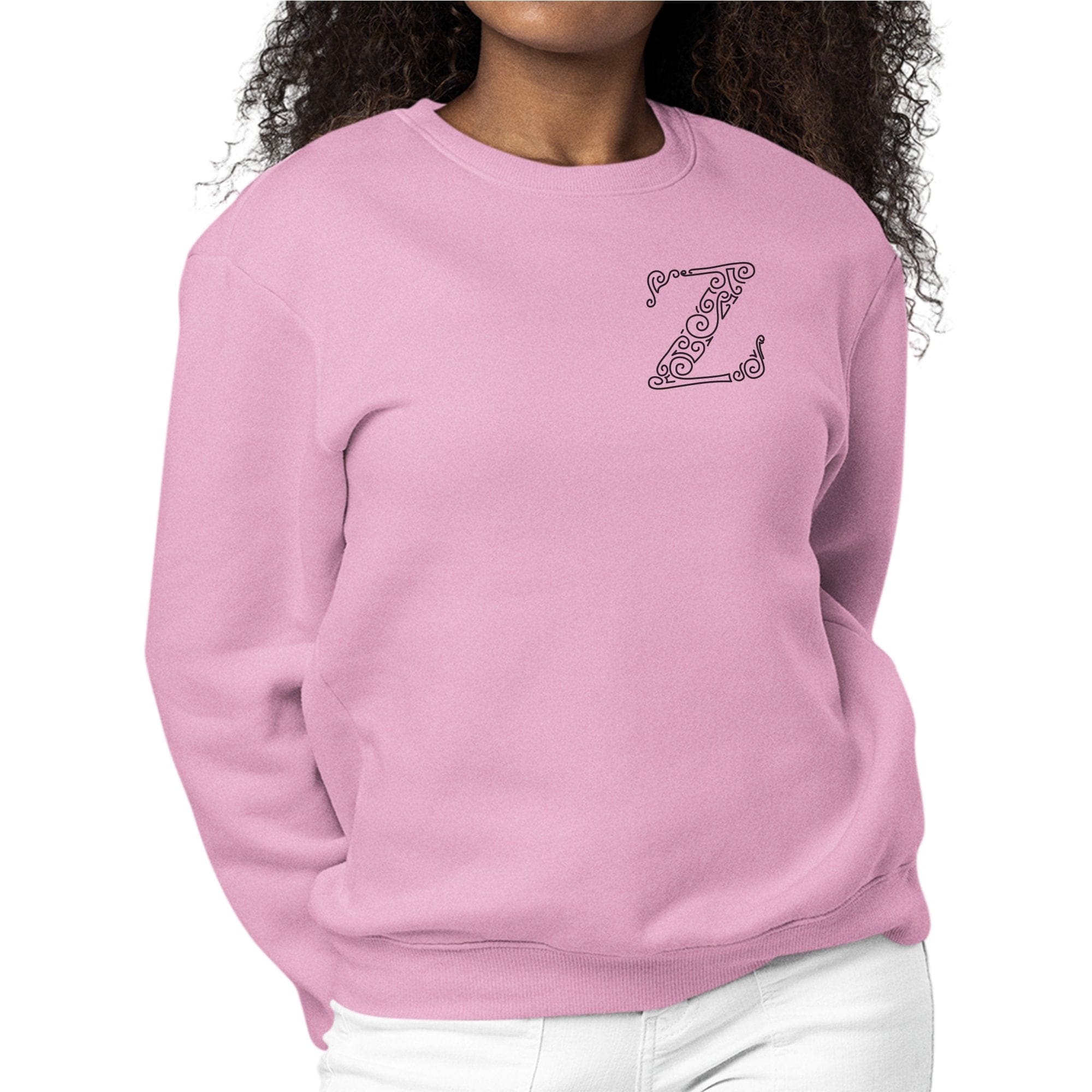 Womens Monogram Sweatshirt - z Initial