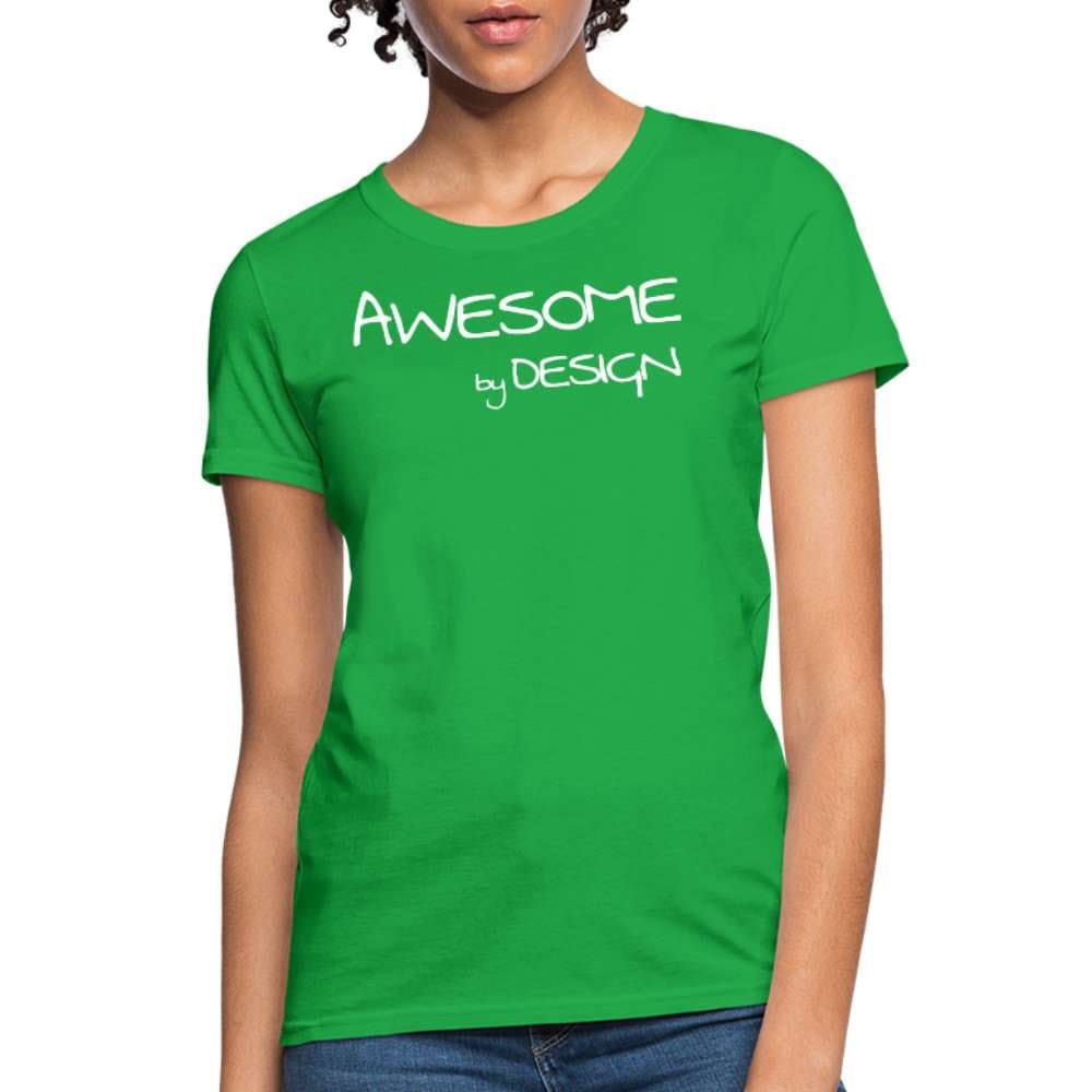 Womens T-shirt - Awesome by Design Tee