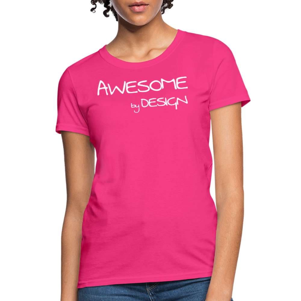 Womens T-shirt - Awesome by Design Tee